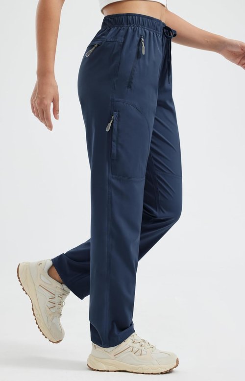 Libin Women's Hiking Pants - Lightweight Quick-Dry Cargo Design for Outdoor Travel | Versatile Casual Wear