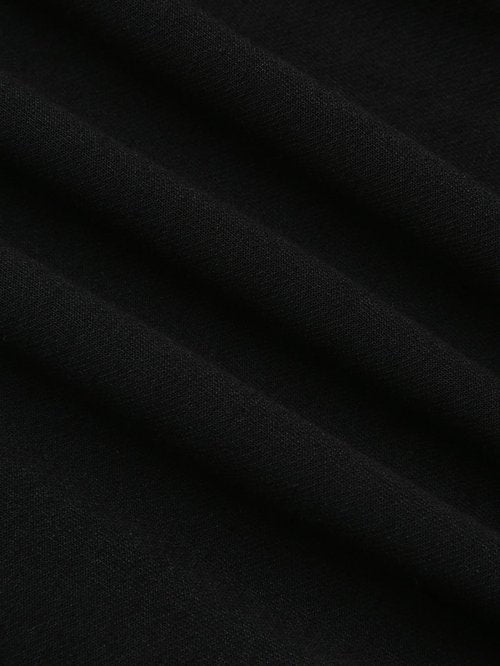 ZUGJAM Men's Baggy Sweatpants Wide Leg Lounge Sweat Pants with Pockets Black XL