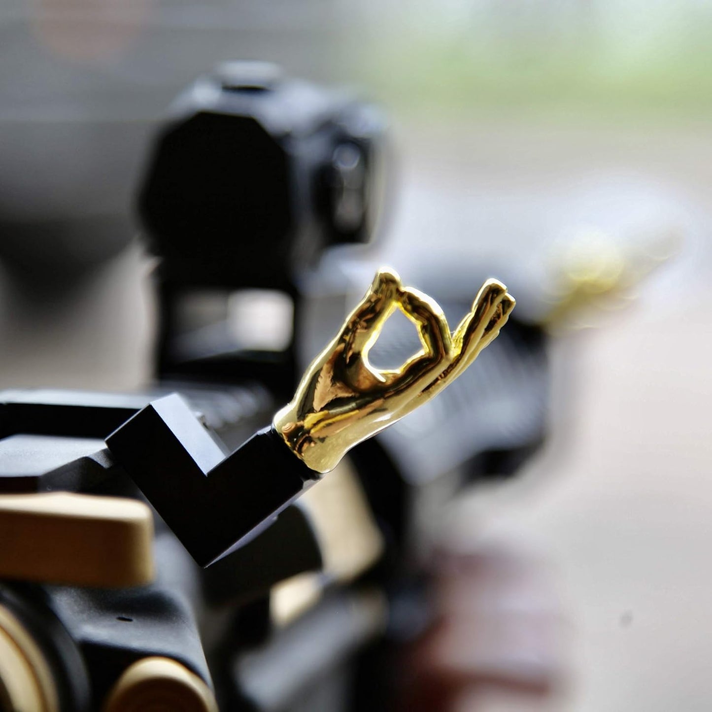 Stinger Finger Sight Set - Backup Front & Rear Iron Sights for Picatinny Rail | 45-Degree Offset
