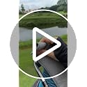 Magnetic Golf Towel - Ultra-Absorbent Microfiber, Green