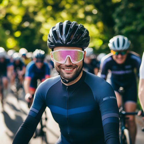 MMOWW Polarized Sports Sunglasses for Men Women Cycling Glasses Wrap Around UV400 Protection Running Driving Fishing, White/Pink