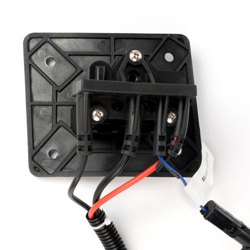 Roykaw Golf Cart Charger Receptacle with Harness Compatible with EZGO TXT RXV 48V Golf Cart Delta-Q Charger Replaces OEM # 602529, 611200, 622417
