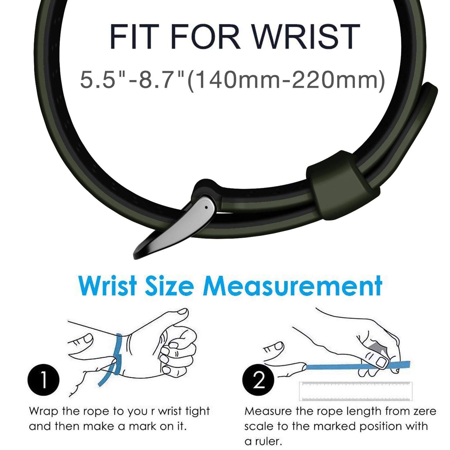 Abanen for Fenix 5/Fenix 6 Quick Release Fit Watch Bands, 22mm Sport Skin-Friendly Waterproof Wristband Strap for Garmin Fenix 5/5 Plus,Fenix 6 Pro/Sapphire,Instinct,Approach S62 (Army Green-Black)