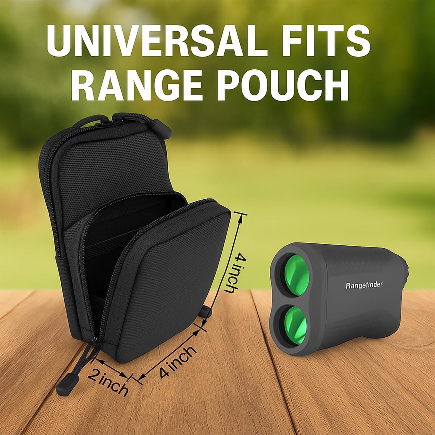 Range Finder Case Rangefinder Holder with Carabiner Universal Fits Rangefinder Case for Golf Hunting