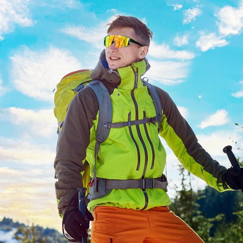 GREENTREEN Polarized Sunglasses for Men Women: Sport Sunglasses UV protection - Lightweight Sun Glasses for Driving Fishing Golf