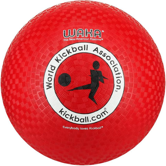 WAKA Official Kickball - Durable 10" Size for Ultimate Fun and Play | Perfect for All Ages