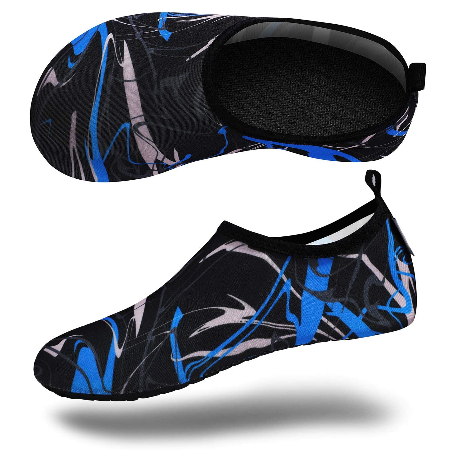 VIFUUR Water Sports Unisex Shoes Graffiti Blue - 13.5 W US / 12 M US (46)