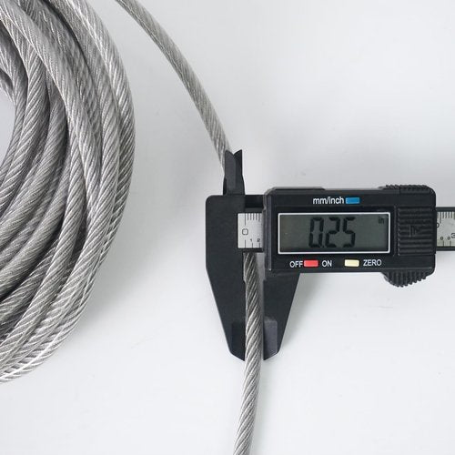 Aoneky 26ft 1/4'' Stainless Steel Pickleball Net Professional Replacement Cable