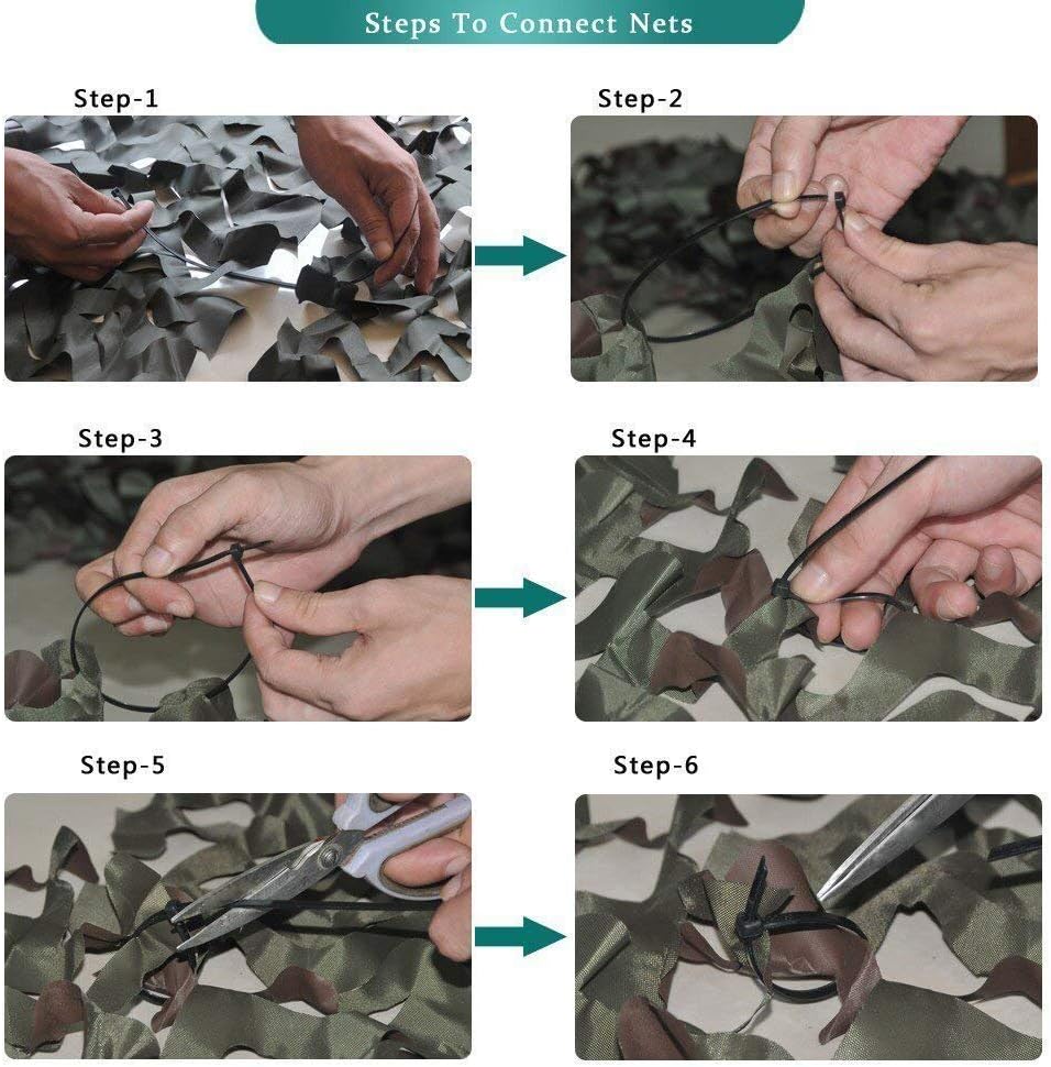 Sitong Camo Netting Roll - Versatile Hunting & Military Decoration | Sunshade, 5ft x 10ft