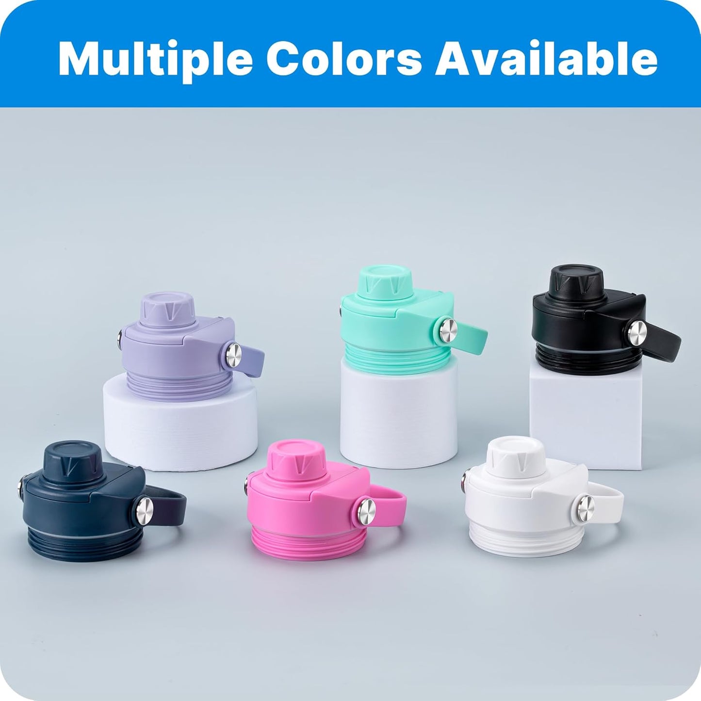 YETI Spout Lid - Replacement Handle Cap for Rambler Water Bottles | BPA-Free, Fits 18-64 oz