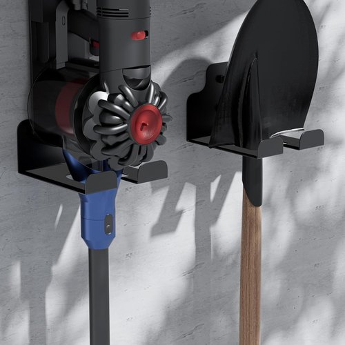 JNIHEEP Garage Organizer - Wall-Mounted Trimmer Rack for Garden Power Tools | Holds Weed Whackers & Hedge Trimmers