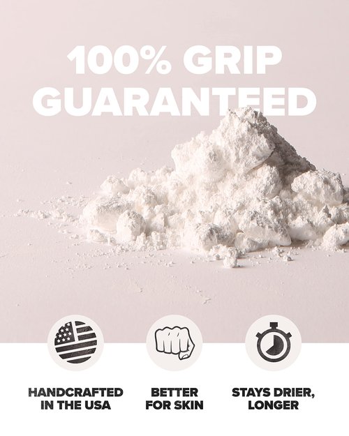 Friction Labs Gorilla Grip 6oz - Chunky Texture - The New Standard in Chalk for Rock Climbing, Crossfit, and Powerlifting, Now with 100% Recyclable Packaging