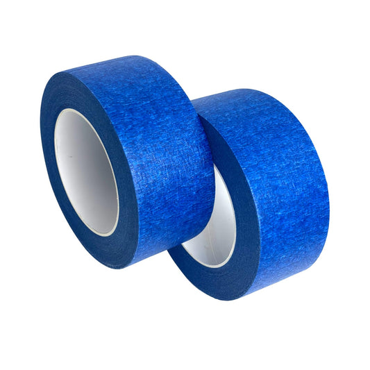 JayJayup Painters Tape 2 Inch Wide, 2 Rolls Blue Masking Tape, 2 Inches x 55 Yards x 2 Rolls, 110 Yards in Total