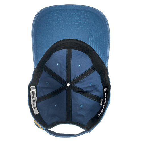 Popfunk Star Trek Enterprise Planet Patch Dad Hat - The U18 Adjustable Relaxed-Fit Cap - Unisex for Men and Women