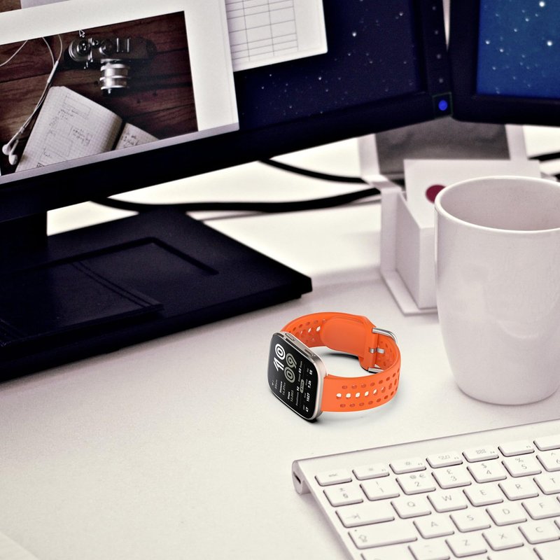 ZSZCXD Compatible for Amazfit Bip 6/Bip 5, 22mm Quick Release Soft Silicone Band Replacement Wristband Strap for Amazfit GTR 4/3/3Pro/2/2e/47mm