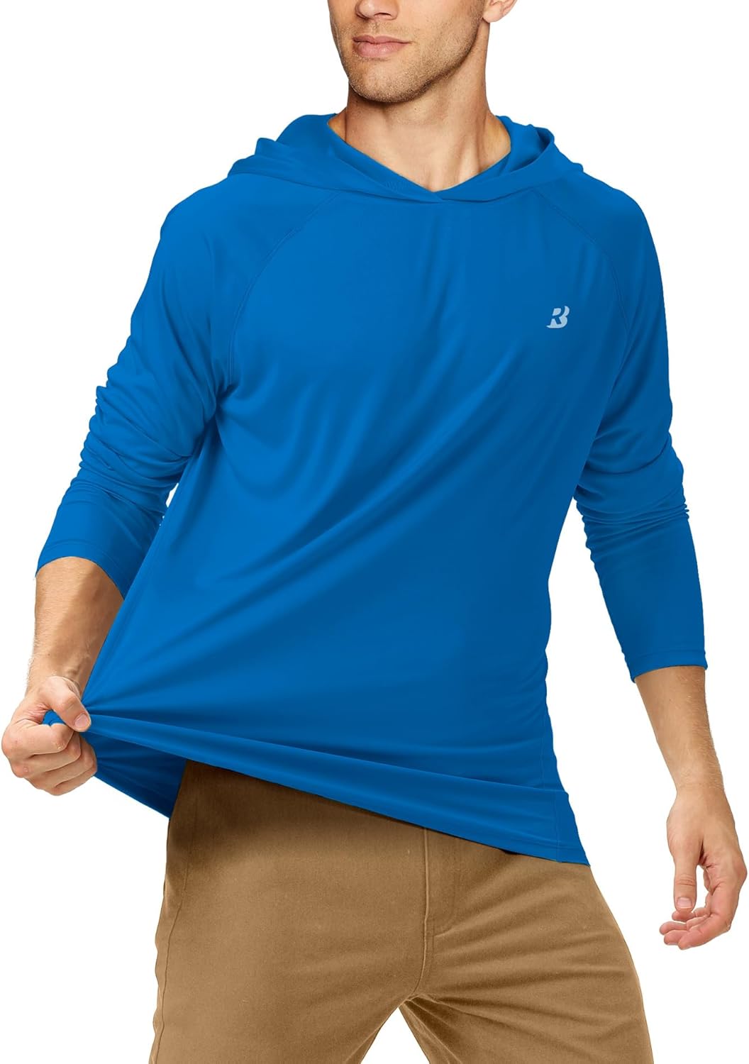 Roadbox Fishing Shirts for Men - UPF 50+ Long Sleeve UV Sun Protection Hoodie | Perfect for Outdoor Activities