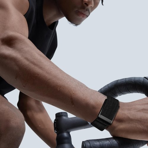 surundo Nylon Sport Band Compatible with Whoop Band 4.0 Strap Men Women, Breathable Nylon Adjustable Waterproof Replacement Wristbands Straps for Whoop Band 4.0