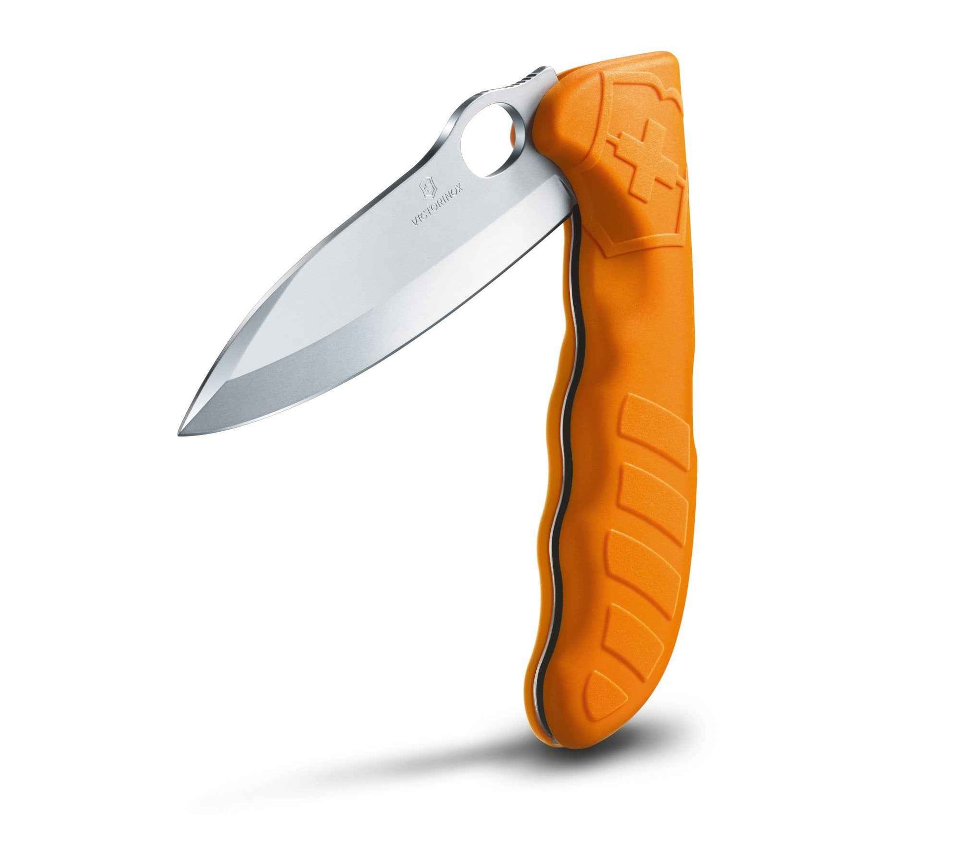 Victorinox Swiss Army Hunter Pro Pocket Knife, Orange with Olive Nylon Pouch, 0.9410.9US3, 130mm