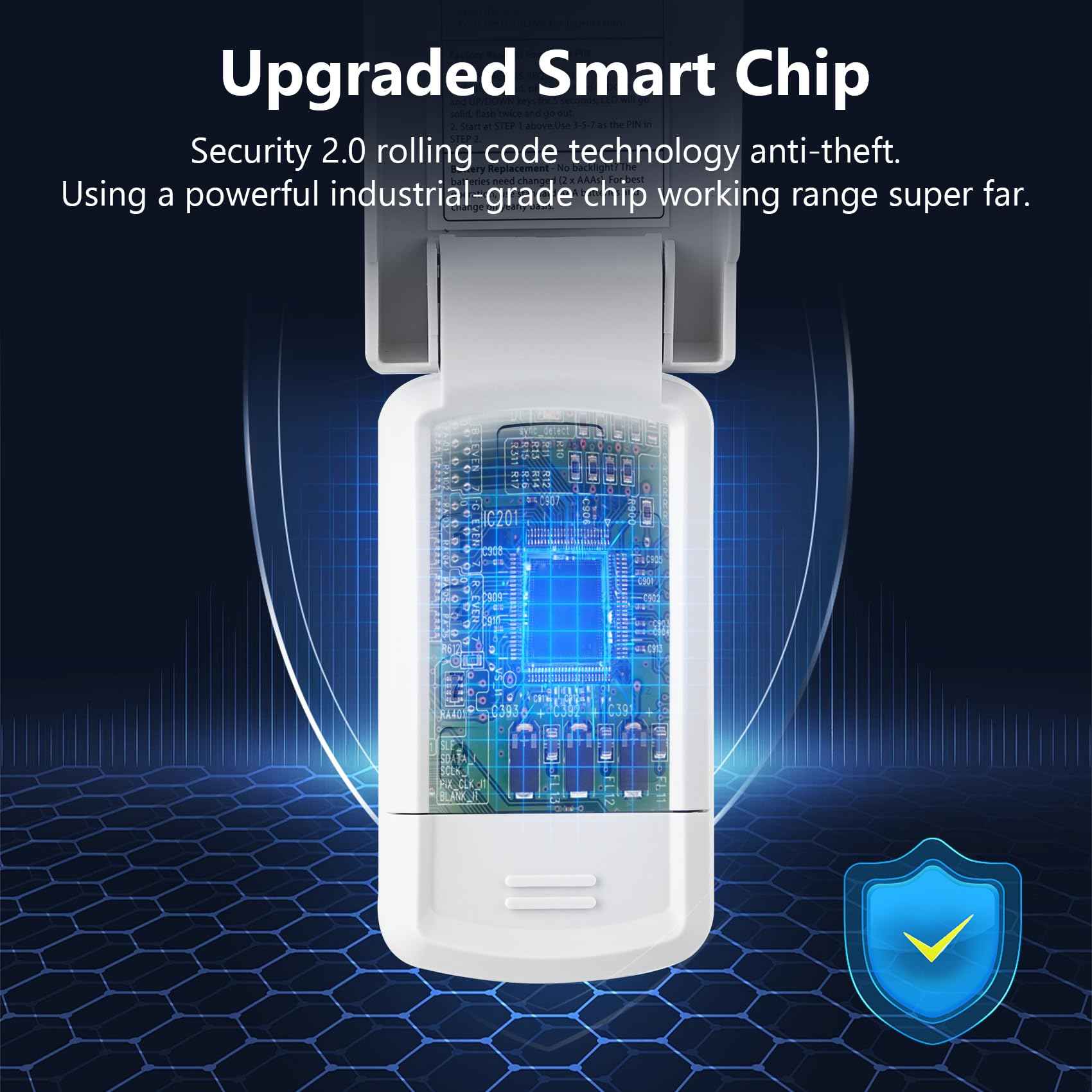 for Overhead Garage Door Opener Keypad, Compatible with All Overhead/Genie Garage Door Openers, Work with Model GK-R 37225R 37332R OKP-BX GK-BX GWKP, GWK-IC, ACSDG, ACSDA1, ACSD1G, B8QACSDA