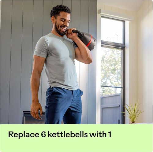 BowFlex SelectTech 840 Adjustable Kettlebell - Versatile Weight Training Solution | Compact Design