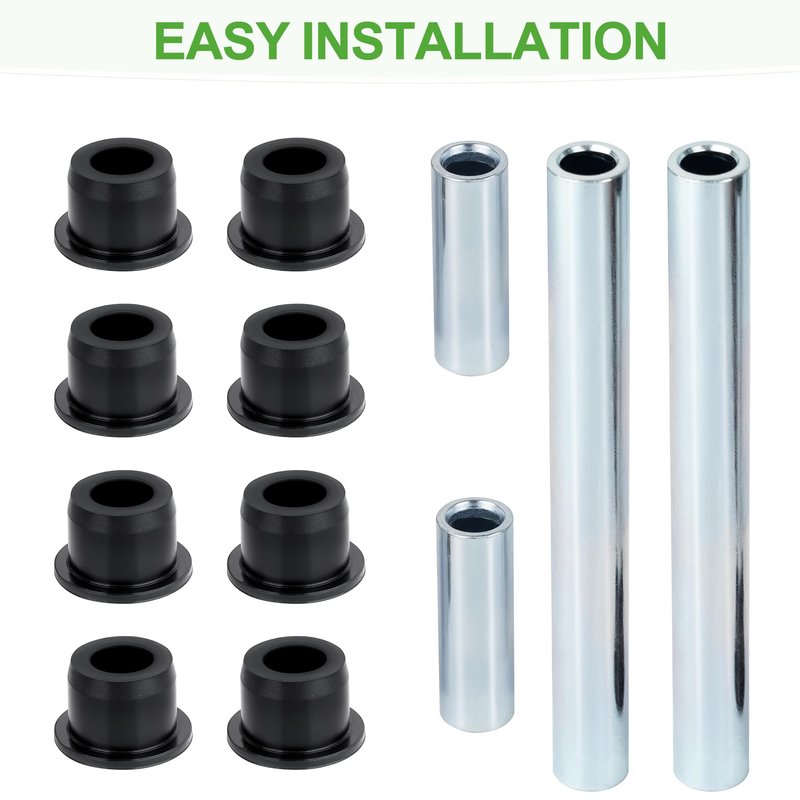 10L0L Golf Cart Control Arm Bushing Kit for Club Car Precedent 2004-up, OEM# 102287601, 102287701, 102956201