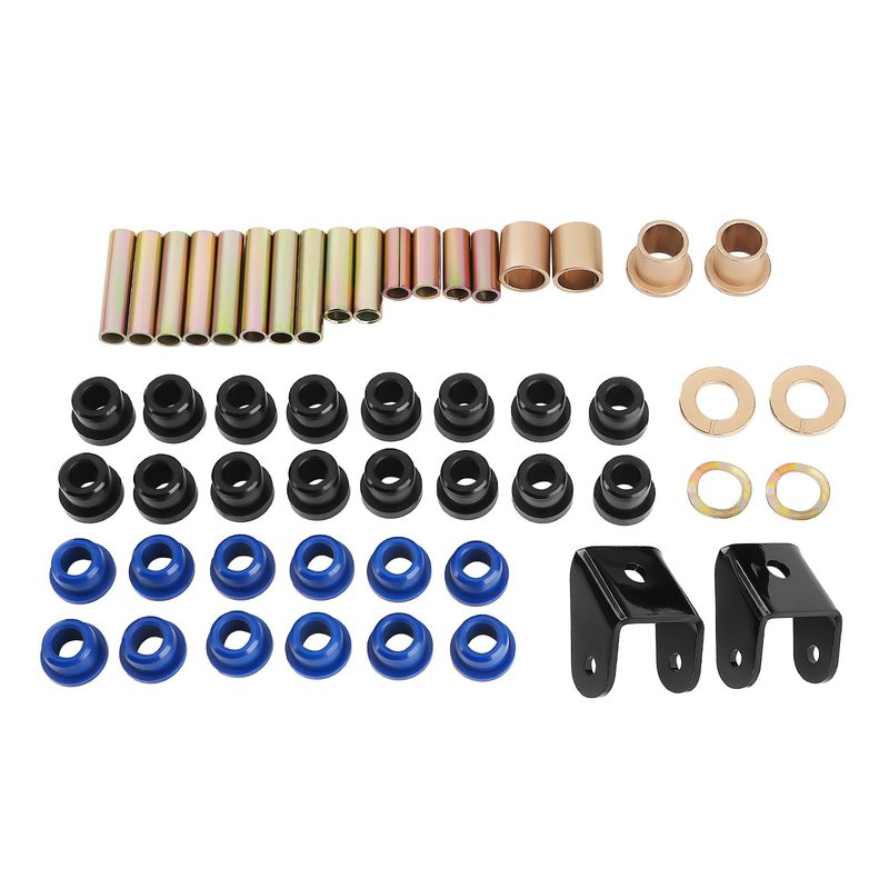 maXpeedingrods Front & Rear End Repair Bushing Kit for 1993-UP Golf Cart Club Car DS, Club Car King Ping Repair Kit, Club Car Front End Full Set Rebuild Kit OEM # 1016384 1012303 1015583 1016386