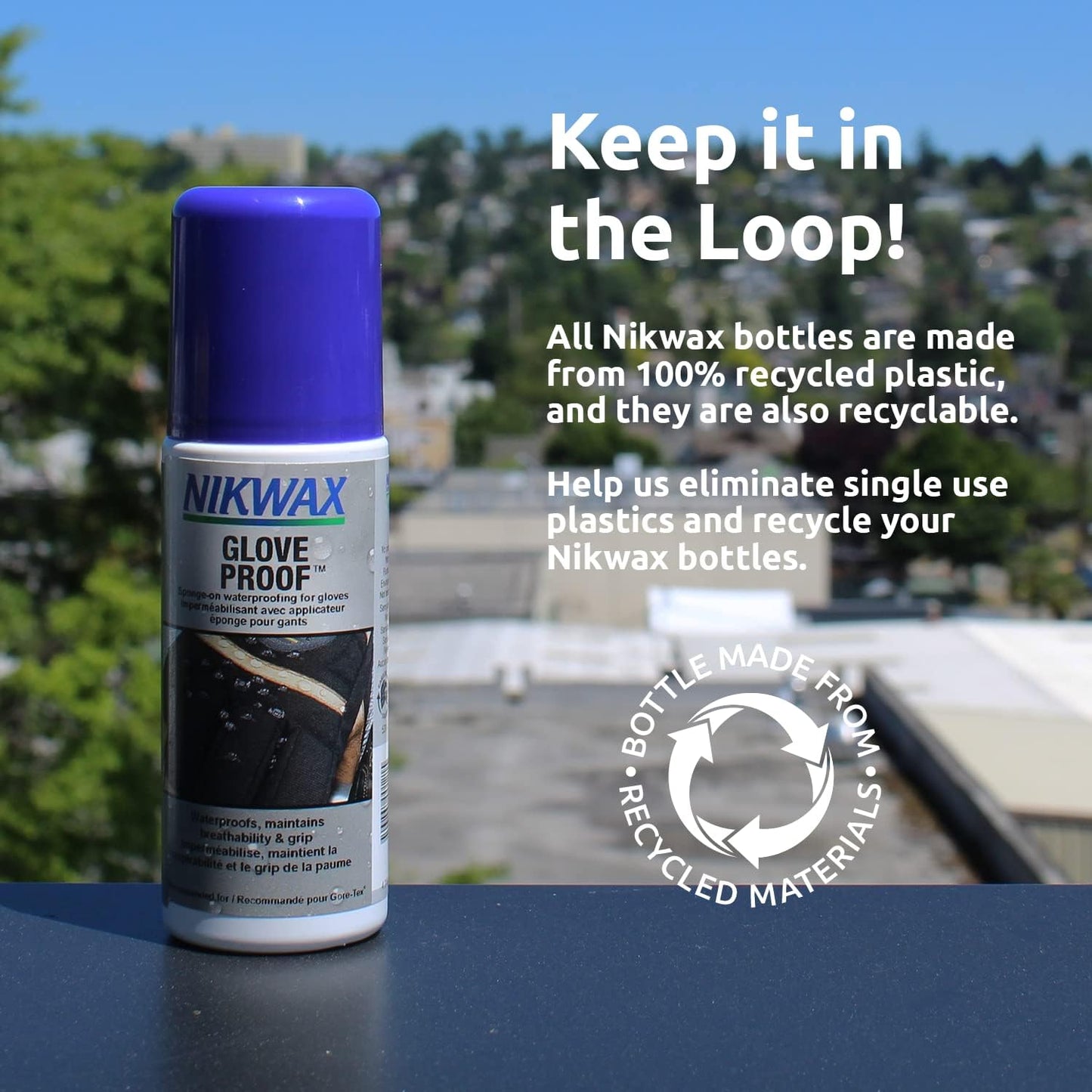 Nikwax Glove Proof - High-Performance Waterproofing Treatment for Leather & Fabric Gloves | Restores DWR & Breathability