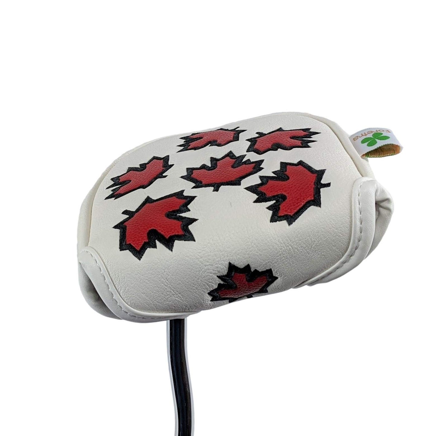 Foretra Driver Headcover Golf Club Covers Blade Square Mallet Putter Cover Head Cover Canada Maple Leaf Novelty Golf Accessories for Most Brands