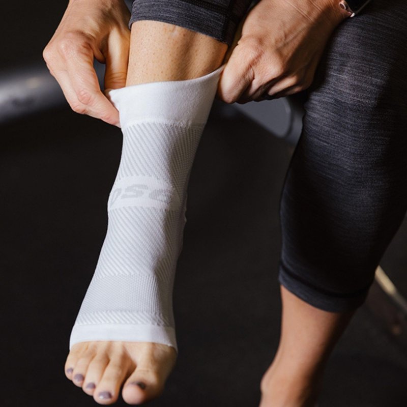 OS1st DS6 Decompression Sleeve – Single Sleeve for Resting Therapy – Moderate to Severe Plantar Fasciitis Relief, Achilles Tendonitis, Heel Pain & Foot Drop Support – Comfortable Night Splint Sock for Men & Women