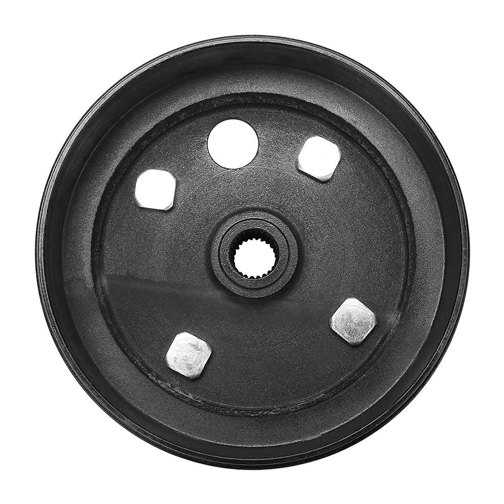 9.99WORLD MALL Golf Cart Brake Drum Hub Assembly for EZGO TXT PDS 1982-up Electric & 1982-1993 2-Cycle Gas, Replace OEM# 19186G1P (1)