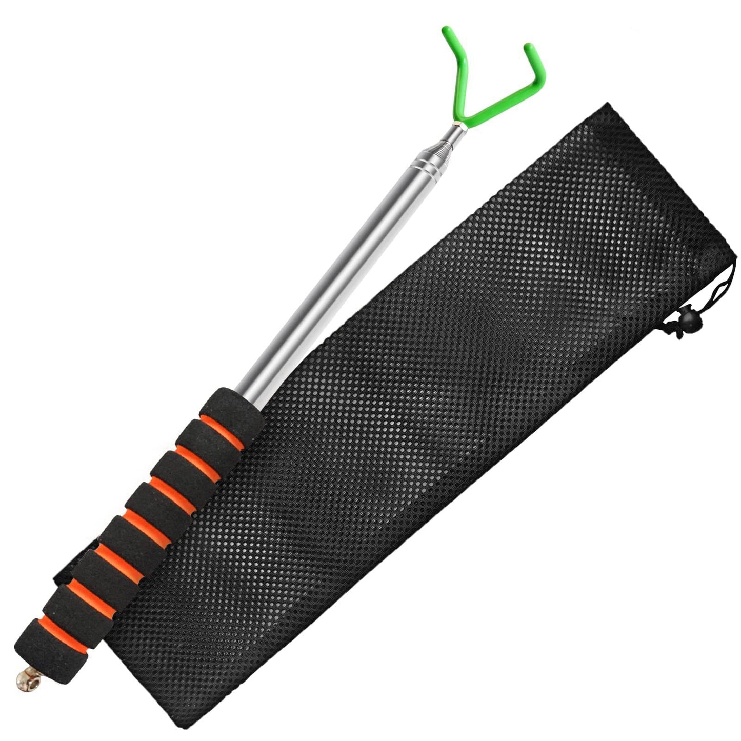 VOOADA Disc Golf Retriever, Multifunctional Telescopic Accessory Extends to 10 ft with Easy Carry Bag, Starter Kits with Premium Accessories