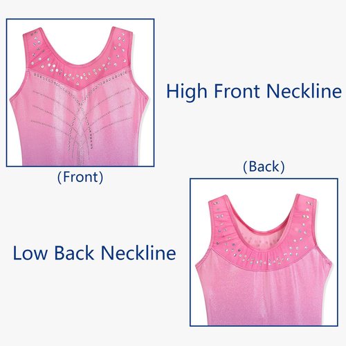 DAXIANG Girls' Gymnastics Leotard - Stylish Dance Outfit for Toddlers | Comfortable Fit