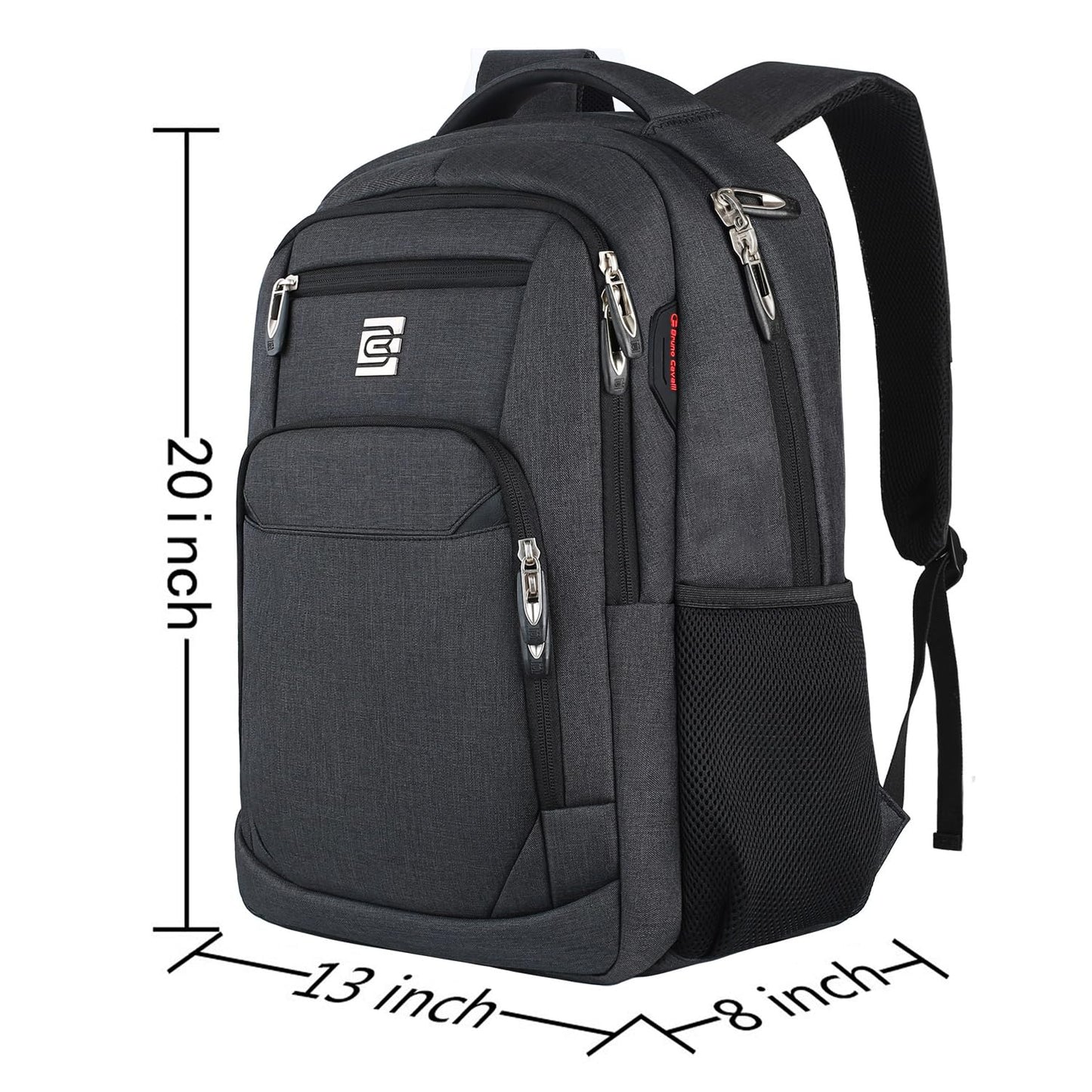 Volher 17 Inch Laptop Backpack, Business Anti Theft Slim College Backpack