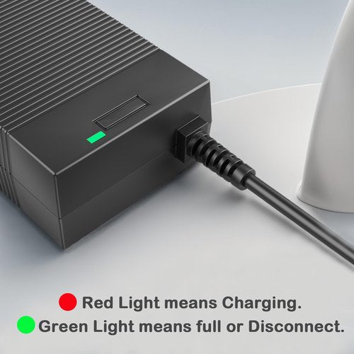 UL Certified 42V 2A Electric Scooter Charger for 36V Lithium Battery,for Gotrax,Jetson,Razor,Segway,Swagtron,Bird,Electric Bike Charger DC Connector 5.5mmx2.1 and 2.5mm