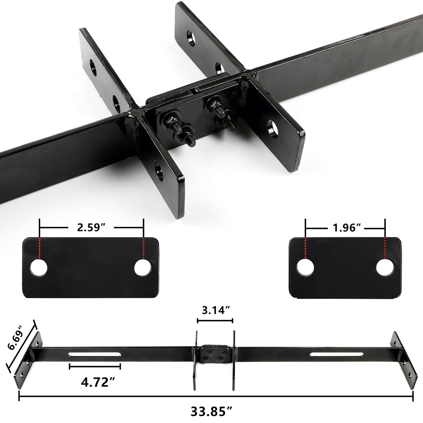 NOKINS Golf Cart 4 Sets of Retractable seat Belt Kit, with Brackets Stainless Steel Bolt, for EZGO Yamaha Club Car