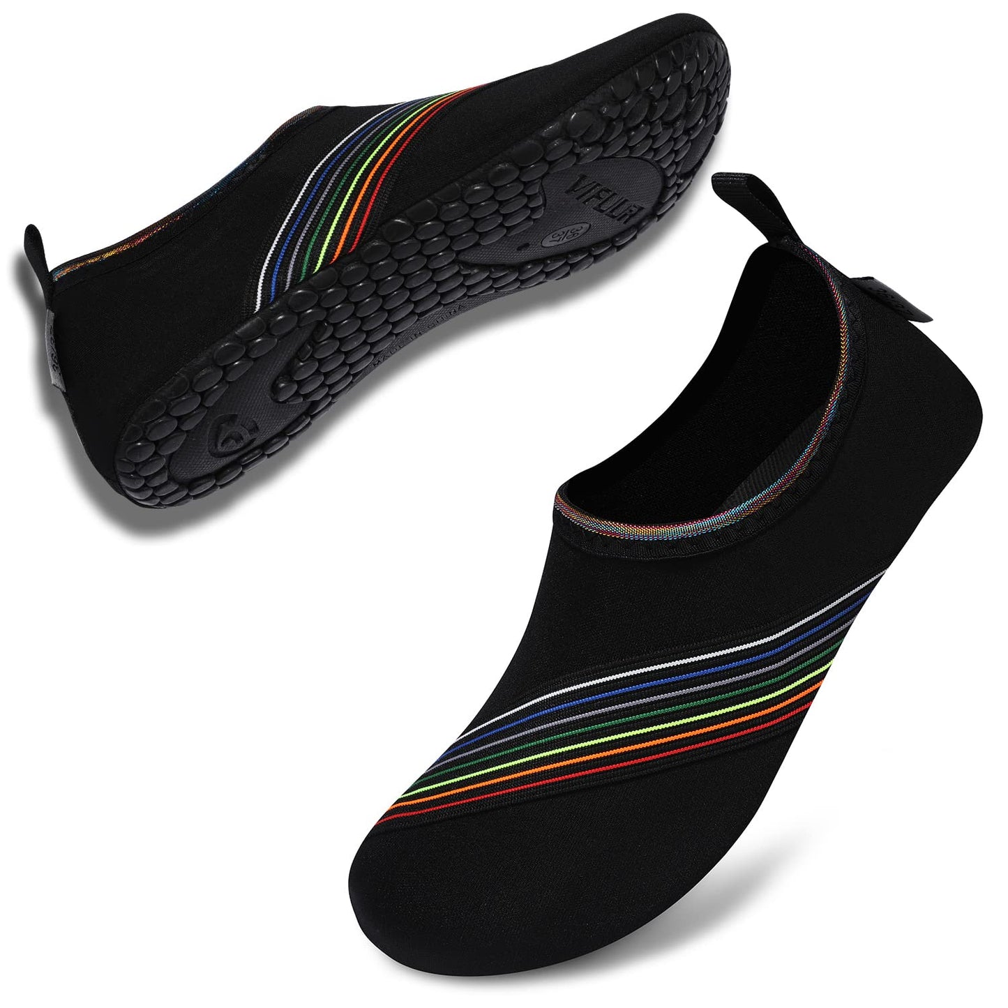 VIFUUR Water Sports Unisex Shoes XidaiBlack - 9-10 W US / 7.5-8.5 M US (40-41)