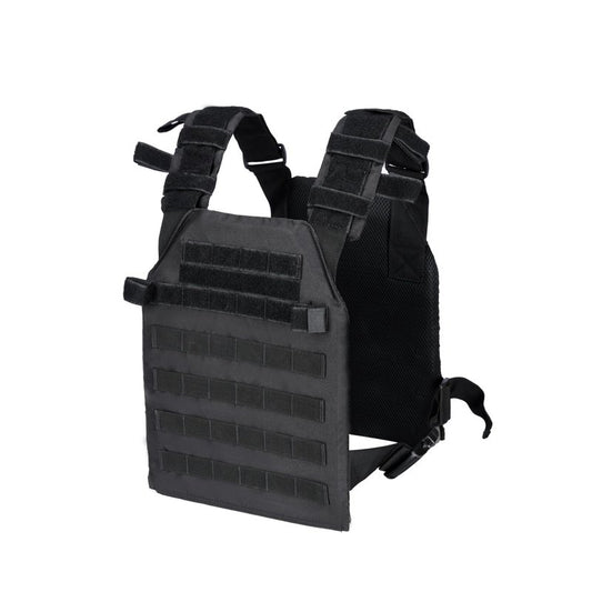 Adjustable Weighted Vest Fitness Sport Training Strength and Endurance Training,Quick Release with Molle for Running,Fitness Workouts (Black)