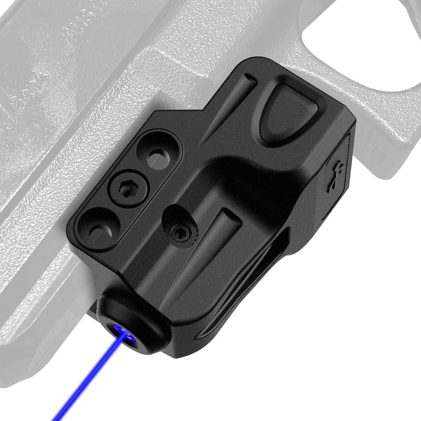 SOLOFISH Laser Sight for Pistol - Rechargeable Green/Red/Blue with Pic-Rail Compatibility