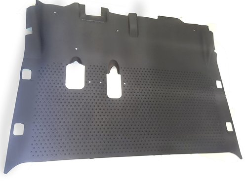 Dr.Acces Golf Cart Floor Mat for E-Z-GO EZGO RXV Gas&Electric Years 2008&up | Black Rubber Floor Mat