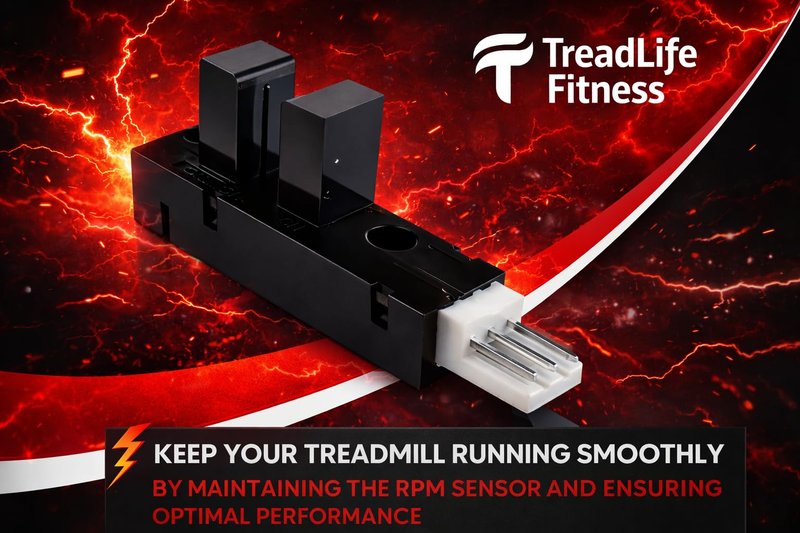 TreadLife Fitness RPM Speed Sensor for Nordictrack Treadmills