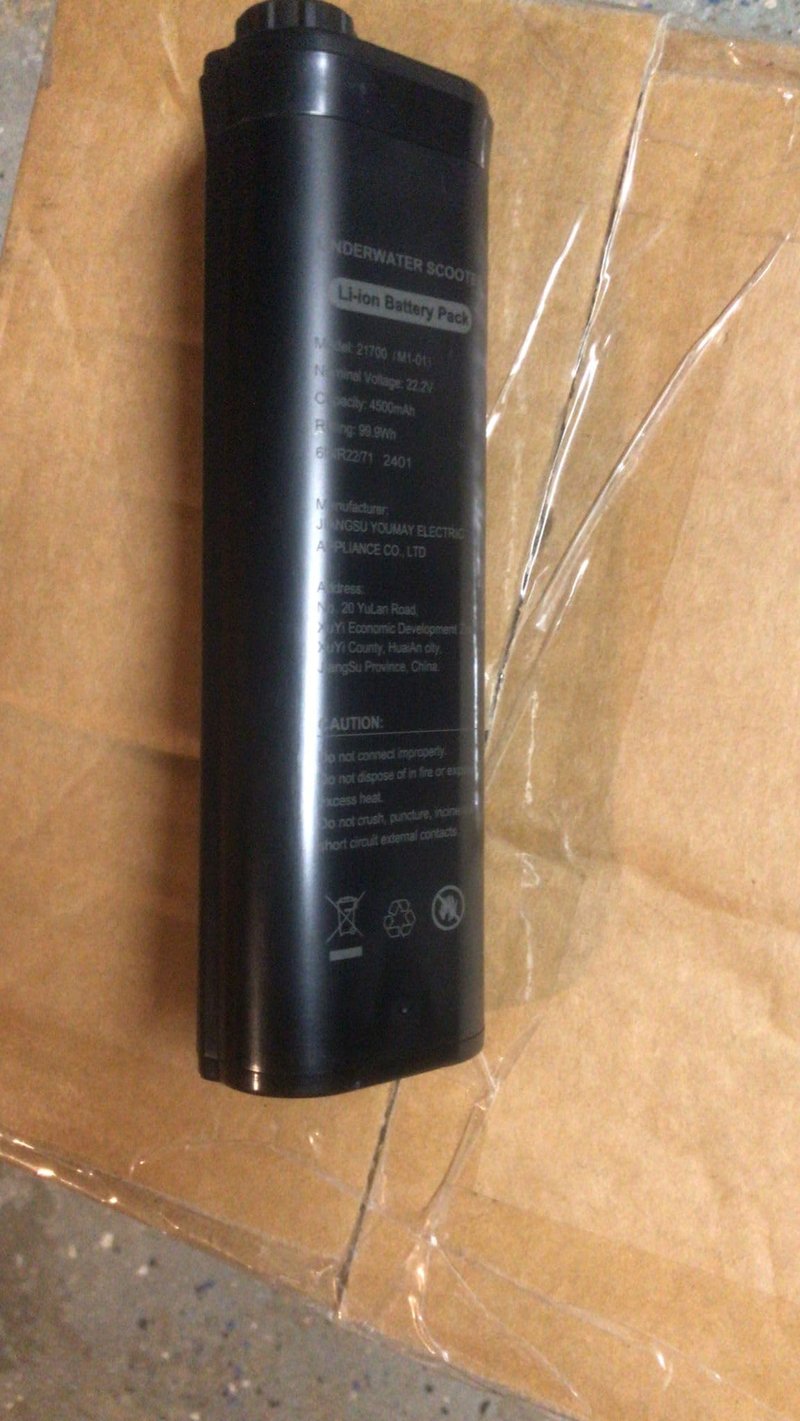 Crew & Axel Barracuda (CX210) Underwater Scooter Replacement Battery 4500mAH