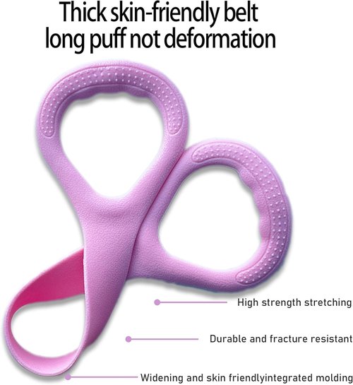 Figure 8 Resistance Band - Elastic Workout Bands for Arm, Back & Shoulder Training | Ideal for Yoga & Pilates