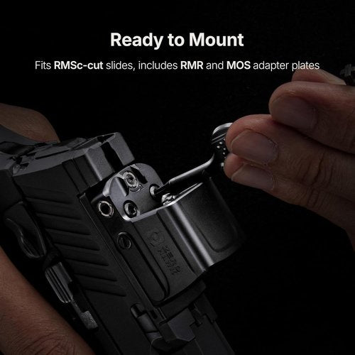 EM1 Enclosed Red & Green Dot Sight - 6/2 & 32 MOA Multi Reticle for Pistol | RMSc/K Footprint Compatible