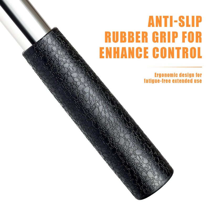 GEAVOUED Golf Ball Retriever 9Ft/12Ft/14.5Ft/16.3Ft/20Ft Golf Ball Retriever Telescopic，Professional Stainless Steel Ball Retriever Tool Golf