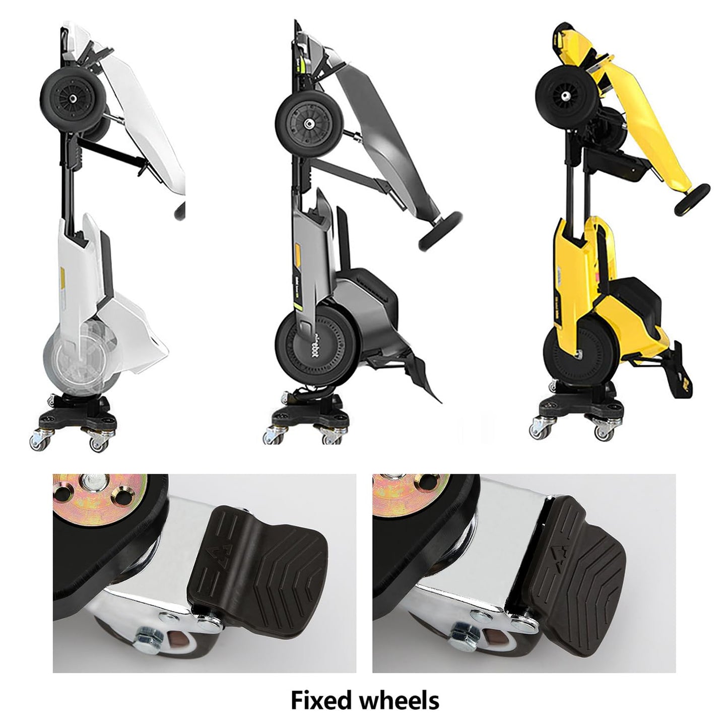 ARLVEKE Placement Bracket Compatible with Segway Ninebot Gokart Kart Trailer Rack Accessories