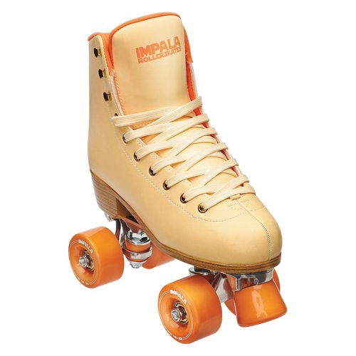 Impala Rollerskates Girl's Impala Quad Skate (Big Kid/Adult) Mimosa 5 (US Men's 3, Women's 5) M