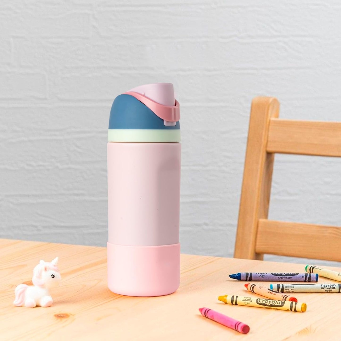 Owala Silicone Boot - Anti-Slip Protective Sleeve for 14/16 oz Water Bottle | Glitter White