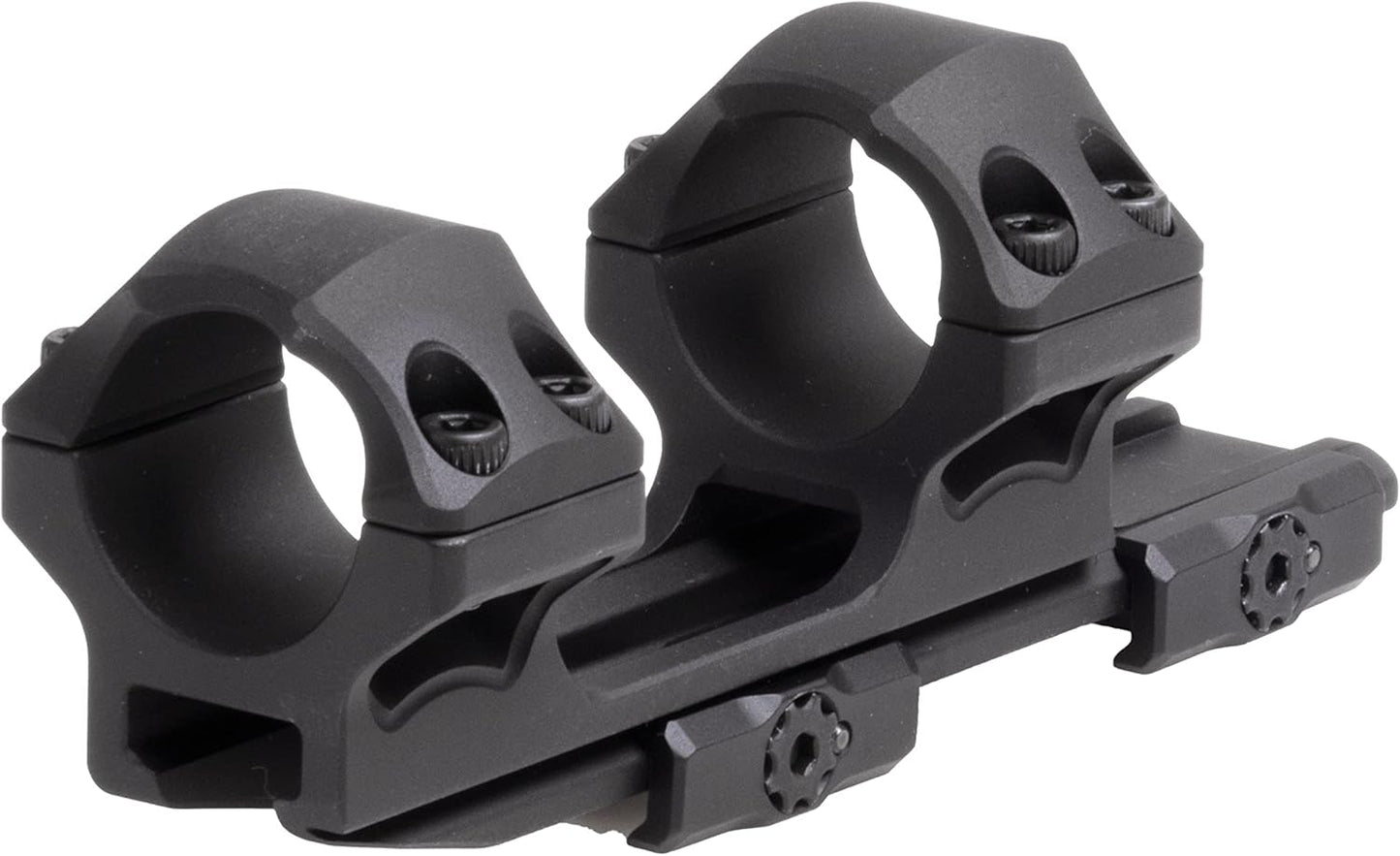 UTG ACCU-SYNC QR 1" Medium Pro Scope Mount - 34mm Offset, Sleek Black Design