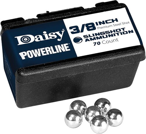 Daisy Powerline Premium Steel Slingshot - Durable Design for Ultimate Precision | 70 Count