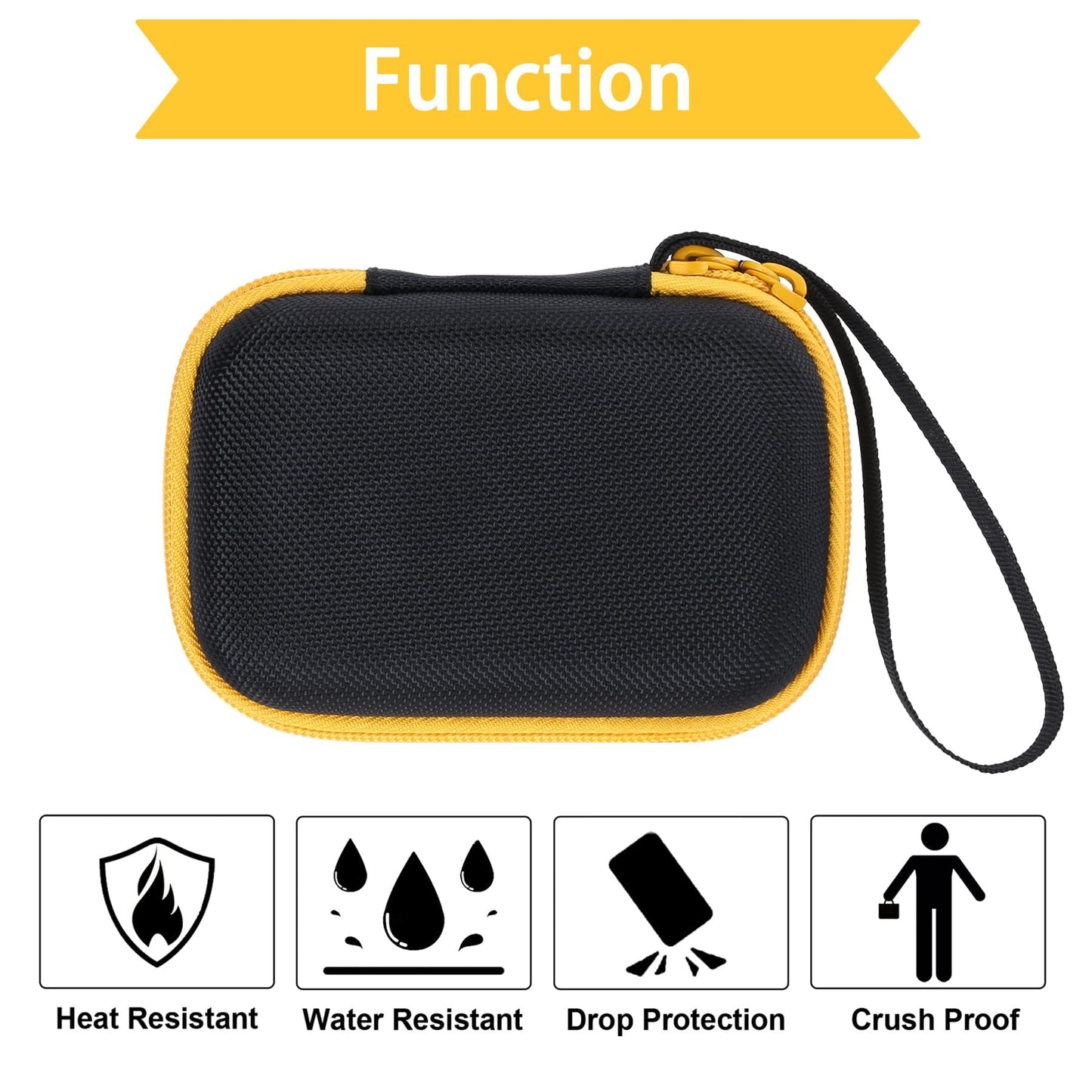 Aenllosi Hard Case for Fanttik X8 Nano/X9 Nano Electric Ball Pump